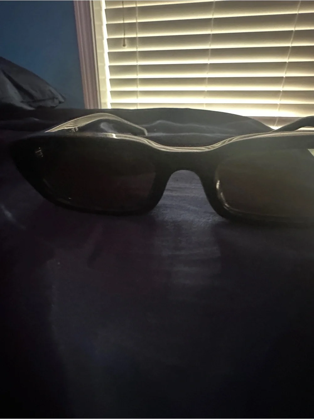 Prada Black Men's Thick-Arm Sunglasses